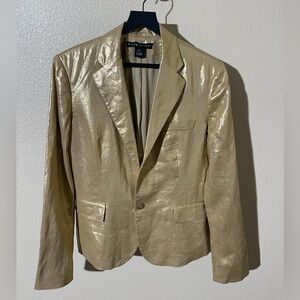 Ralph Lauren Black Label Gold Blazer